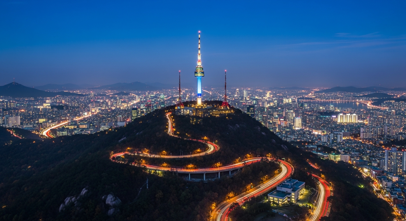 Seoul Night Tours & Namsan Tower